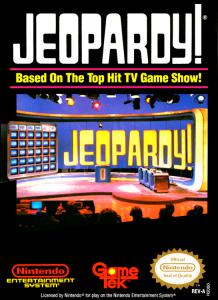 Постер Jeopardy! для NES