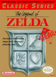 Постер The Legend of Zelda для NES