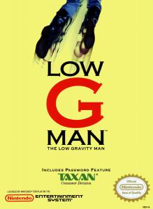 Постер Low G Man для NES