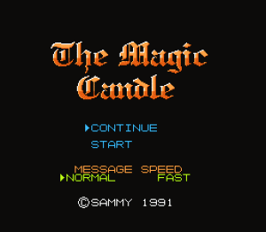 The Magic Candle: Volume 1