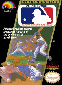 Постер Major League Baseball для NES