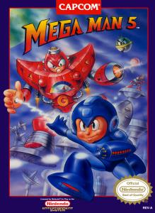 Постер Mega Man 5 для NES