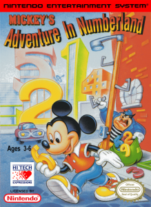 Mickey's Adventures in Numberland (Arcade, 1994 год)
