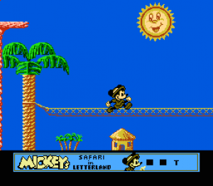 Mickey's Safari In Letterland