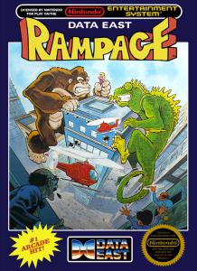 Постер Rampage для NES