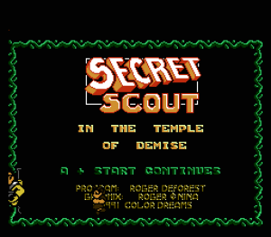 Secret Scout in the Temple of Demise