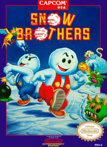 Постер Snow Brothers для NES