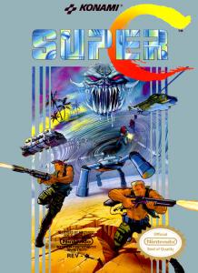 Постер Super C для NES