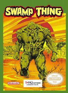 Постер Swamp Thing для NES