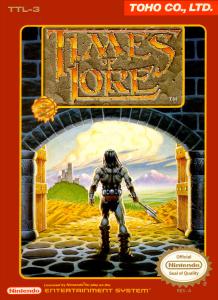 Постер Times of Lore для NES