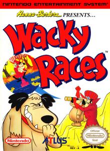 Постер Wacky Races для NES