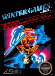 Постер Winter Games для NES