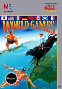 Постер World Games для NES