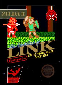 Постер Zelda II: The Adventure of Link для NES