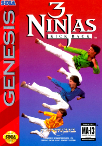 Постер 3 Ninjas Kick Back