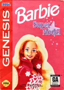 Постер Barbie Super Model для SEGA