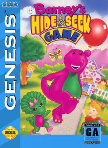 Постер Barney's Hide & Seek Game для SEGA
