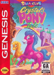 Постер Crystal's Pony Tale для SEGA