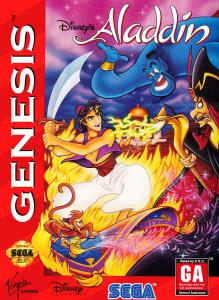 Постер Disney's Aladdin для SEGA