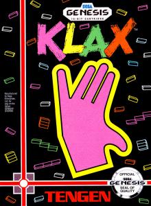 Постер Klax для SEGA