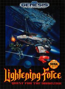 Постер Lightening Force: Quest for the Darkstar для SEGA