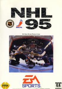 Постер NHL 95 для SEGA