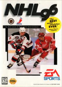 Постер NHL 96 для SEGA