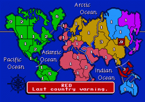 RISK: Parker Brothers' World Conquest Game
