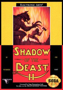 Постер Shadow of the Beast II для SEGA