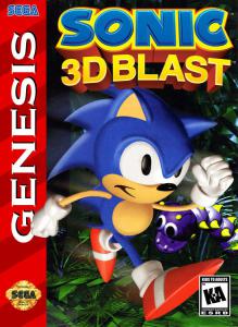 Постер Sonic 3D Blast для SEGA