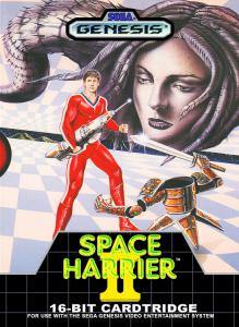 Постер Space Harrier II для SEGA