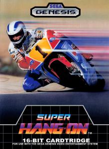 Постер Super Hang-On для SEGA
