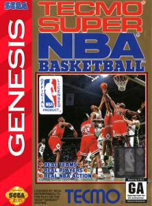 Постер Tecmo Super NBA Basketball