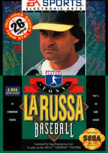 Постер Tony La Russa's Ultimate Baseball для SEGA