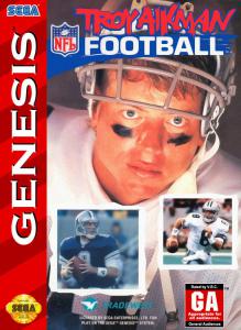 Постер Troy Aikman NFL Football для SEGA