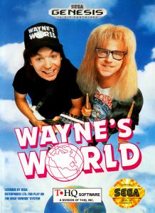 Постер Wayne's World для SEGA
