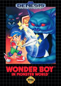 Постер Wonder Boy in Monster World для SEGA