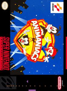 Постер Animaniacs для SNES