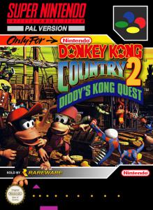 Постер Donkey Kong Country 2: Diddy's Kong Quest для SNES