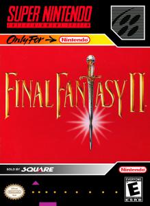 Постер Final Fantasy II для SNES