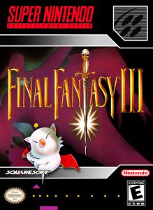 Постер Final Fantasy III для SNES