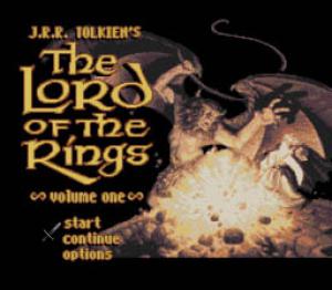 J.R.R. Tolkien's Lord of the Rings: Volume One