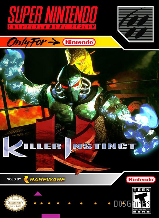 Постер Killer Instinct для SNES. 