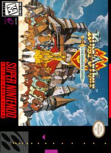 Постер King Arthur & the Knights of Justice для SNES