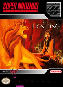 Постер The Lion King для SNES