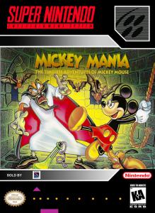 Постер Mickey Mania для SNES