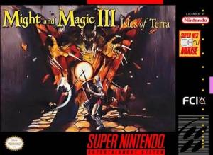 Постер Might and Magic III: Isles of Terra для SNES