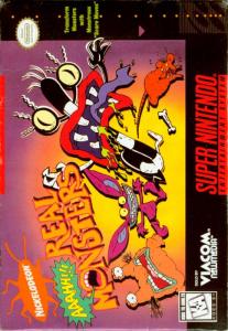 Постер Nickelodeon: Aaahh!!! Real Monsters для SNES