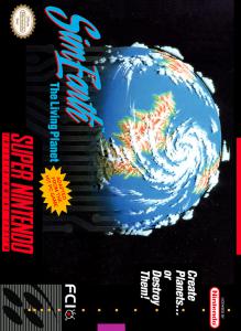 Постер SimEarth: The Living Planet для SNES