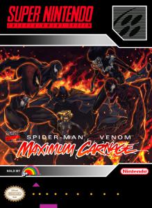 Постер Spider-Man & Venom: Maximum Carnage для SNES
